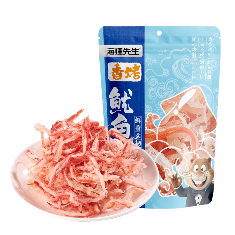 海狸先生香烤鱿鱼丝手撕鱿鱼条