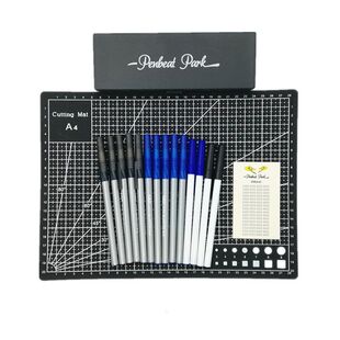 切割垫板新手谱套装学生penbeat打击垫专用板penbeat笔敲笔黑色网格办公用品