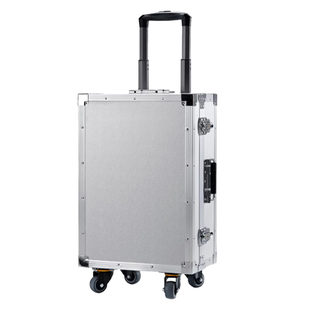 拉杆工具箱工业级多功能大号定做航空箱铝合金定制五金设备仪器箱