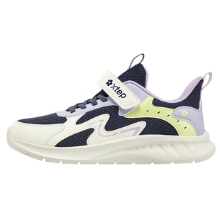 特步儿童网面透气男童运动鞋2026年春秋新款女童跑步鞋小学生鞋子