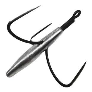 防挂底锚钩三本刀锋锚钩飞锚钩三爪锚钩三角铅锚钩铅坠一体锚鱼钩