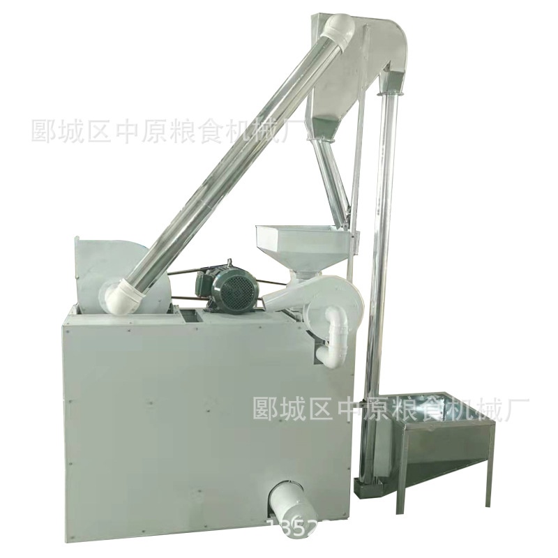清粮机 除杂打麦去石机洗麦甩干功能 自动清粮洗麦机械设备