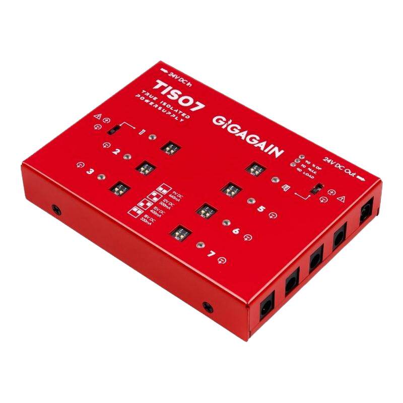 GIGAGAIN真隔离独立外接电源效果器7路电压可切换9v12v15v18v单块