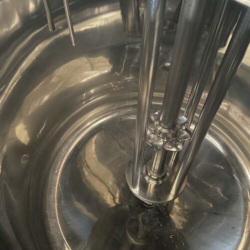 不锈钢饮料奶粉高速混合乳化罐蒸汽加热化糖溶解高剪切配料搅拌罐
