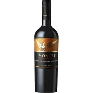 蒙特斯家族珍藏赤霞珠红葡萄酒750ml智利原瓶进口红酒婚礼宴请