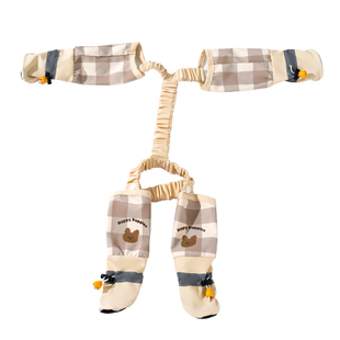 小狗狗衣服遛狗神器泰迪比熊雪纳瑞小型犬宠物四脚防尘裤防脏腿套