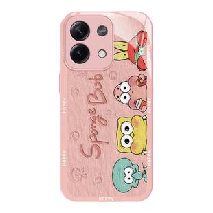 适用红米note13手机壳新款note12pro防摔Redmi卡通女网红note11se油画note10金属玻璃note9pro高级感por全包+