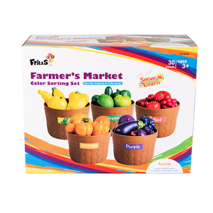FritzS仿真水果蔬菜玩具女孩儿童认知礼物宝宝早教益智模型