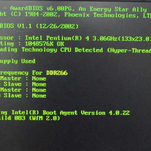 Single board computer SBC-845E2 BIOS V1.1 P4 3.06GHz CPU & R