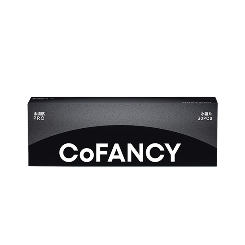 COFANCY可糖水续航透明隐形眼镜日抛30片近视水润水凝胶透氧
