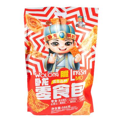 卧龙锅巴大礼包588g年货送礼