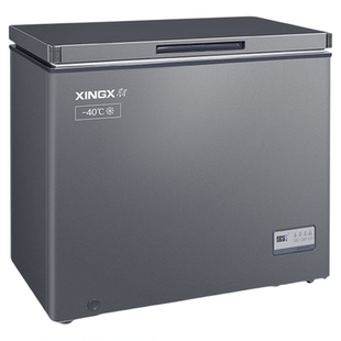 星星冰柜家用小型无霜冷柜超低温零下-40度卧式冷冻柜官方旗舰店