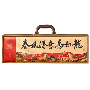 2026高档年货礼盒装坚果干果阿胶糕送长辈过新年客户礼品团购定制