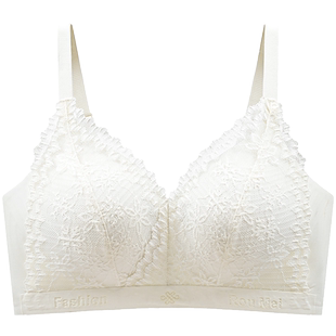 br size as夏季薄款乳胶女土内衣无钢圈文胸罩品牌专柜正品旗舰店