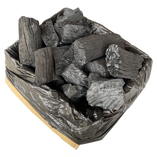 烧烤木炭专用荔枝果高温家用无烟取暖室内户外围炉易燃煮茶荔枝炭