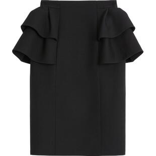 [12期免息]华伦天奴VALENTINO女士 CREPE COUTURE 迷笛长裙