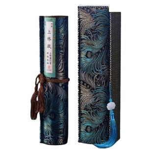 上林赋全篇手抄字帖长卷洒金卷轴珍藏版礼盒装5米长孔雀告白款男女友情人节纪念礼物手卷小楷毛笔临摹套装