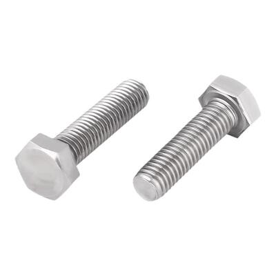 304不锈钢外六角螺丝加长