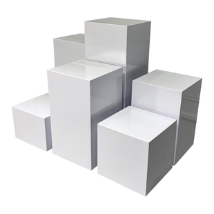 烤漆展示台摄影道具儿童人像拍照方体影楼影棚拍摄方块木墩长方体