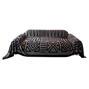 奶油风舒棉绒沙发巾盖毯冬季保暖沙发套罩全包高级感沙发盖布秋冬