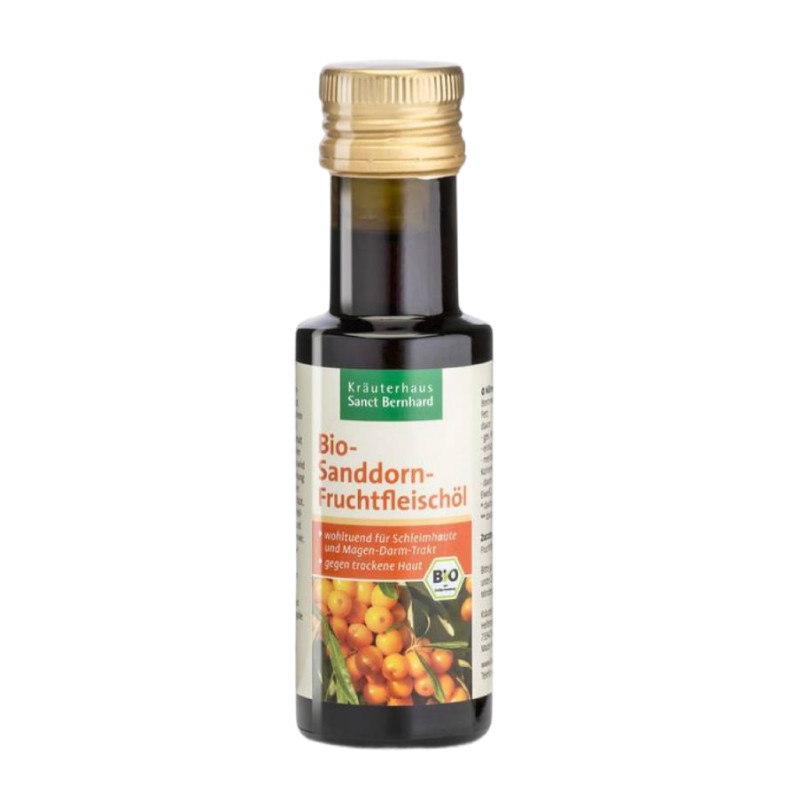 德国代购直邮Sanddorn有机沙棘果油100ml