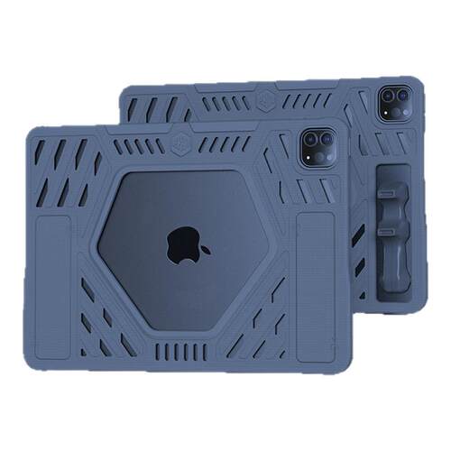适用iPadpro苹果平板18-22通用11寸平板保护壳套软硅胶保护套/壳握把硅胶防滑全包陀螺仪适用苹果IPadPro/air