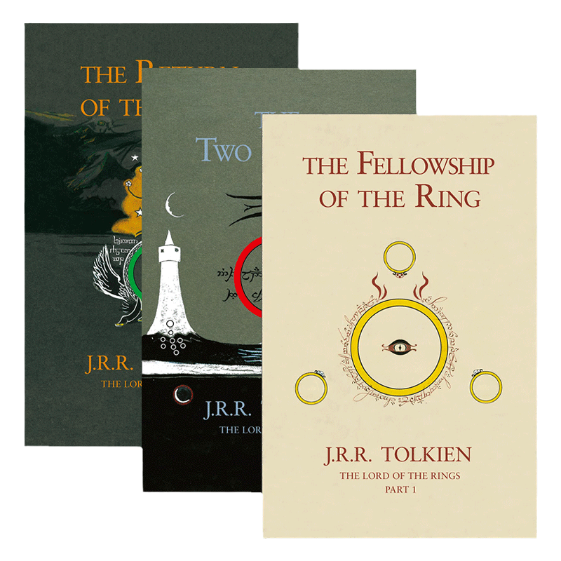 The Lord of the Rings 指环王1-3册 英文原版