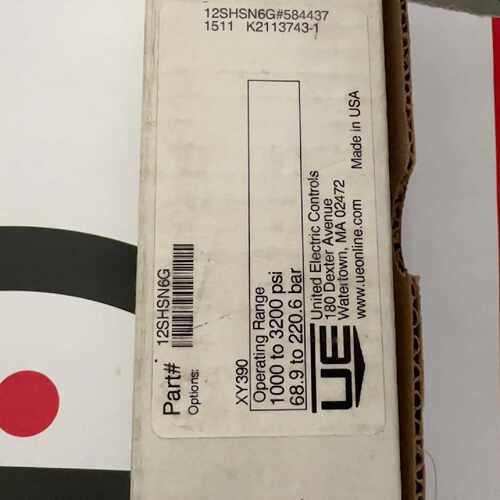 询价-UE压力开关12SHSN6G，型号XY390