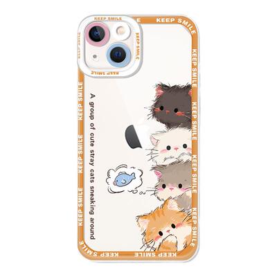 原创软胶透明新款苹果卡通15pro