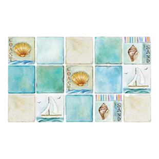 韩国厨房油烟机墙贴防水防油铝箔耐高温好擦洗墙贴纸灶台瓷砖贴纸