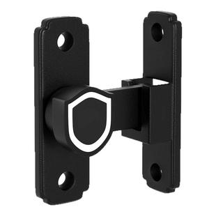 90度免打孔门扣谷仓门锁神器推拉门锁扣移门锁卡扣防盗门插销门栓