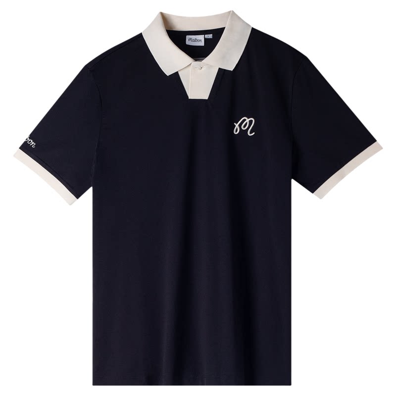 韩国MALBON高尔夫球服男短袖POLO