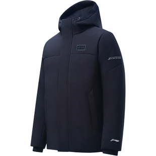 李宁荣耀系列 | 航天动态保暖羽绒服男2026新款中长款鸭绒运动服