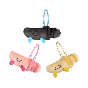 小胖刀毛绒玩具包包挂件创意挂饰玩偶公仔儿童布娃娃礼物警网优选