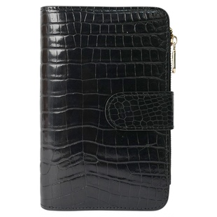 真皮鳄鱼皮护照夹钱包一体多功能挂脖防盗证件包收纳包登机护照包