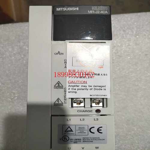 议价全新三菱伺服驱动MR-J2S-40B-QT009U652/40A-PY091T024/40-PA