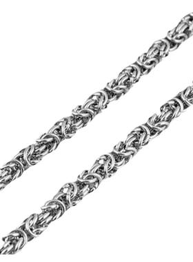 欧美复古编织麻花时尚粗犷项链