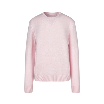 LESS新款长袖套头山羊绒针织衫女