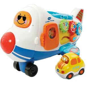VTech伟易达神奇轨道车大飞机 轨道小汽车男女孩玩具模型益智玩具