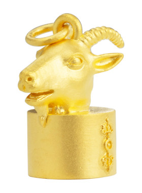 俏时尚金楼黄金印章个性定制
