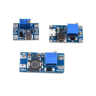 SX1308可调升压/2A升压板 带MICRO/2A升压板 DC-DC升压模块MT3608
