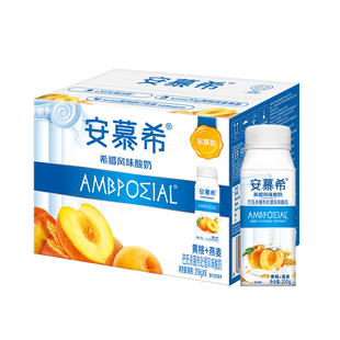3月丨安慕希黄桃燕麦/草莓燕麦200g*10瓶原味酸奶230g*10瓶牛奶