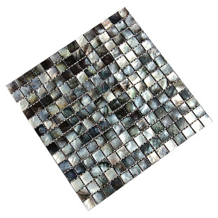 黄蝶贝黑蝶贝天然贝壳马赛克 卫生间瓷砖厨房电视背景墙海贝墙贴