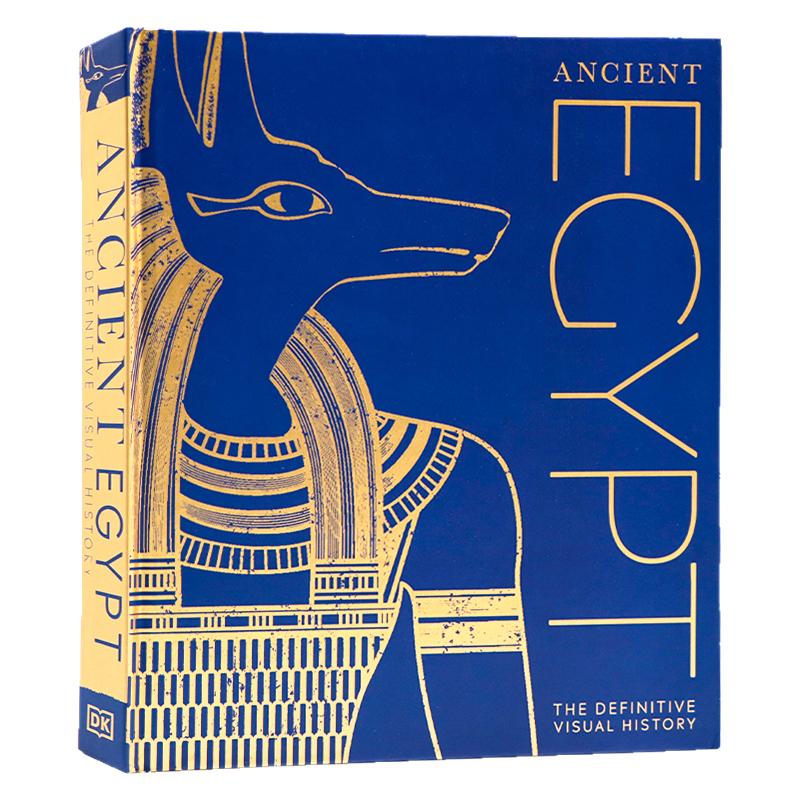 DK 古埃及图解百科 英文原版 Ancient Egypt: The Definitive Visual History 古埃及历史文化建筑科普百科全书 精装大开全彩插图