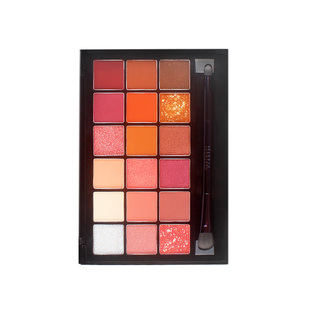 卡梅拉18色眼影盘ins超火眼影闪粉珠光防水大地色正品专柜牌子