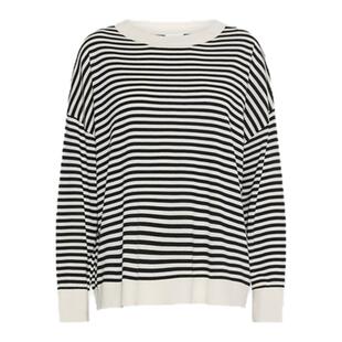 【2026早春新品】MARELLA 女装圆领条纹毛针织衫3361056402