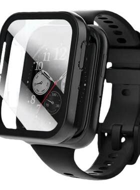 适用OPPOWatch3手表保护套watch4pro保护套PC硬壳watch3全包壳膜一体3代运动手表防摔防刮轻薄舒适高清钢化膜