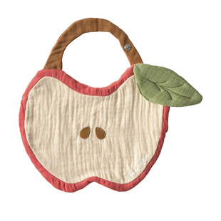 88折■LENFANCE 现货 OLI&CAROL 26SS婴幼儿有机棉柔软口水巾围兜