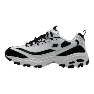 斯凯奇熊猫鞋男秋季新款厚底老爹鞋黑白撞色复古休闲运动鞋