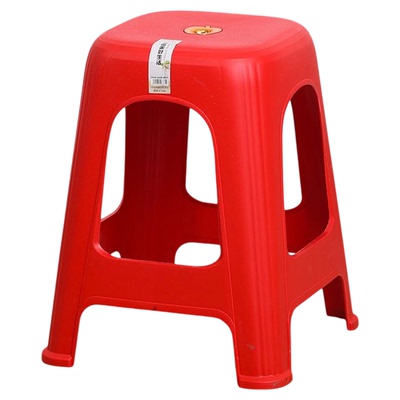 小中大号加厚塑料凳子熟胶高板凳